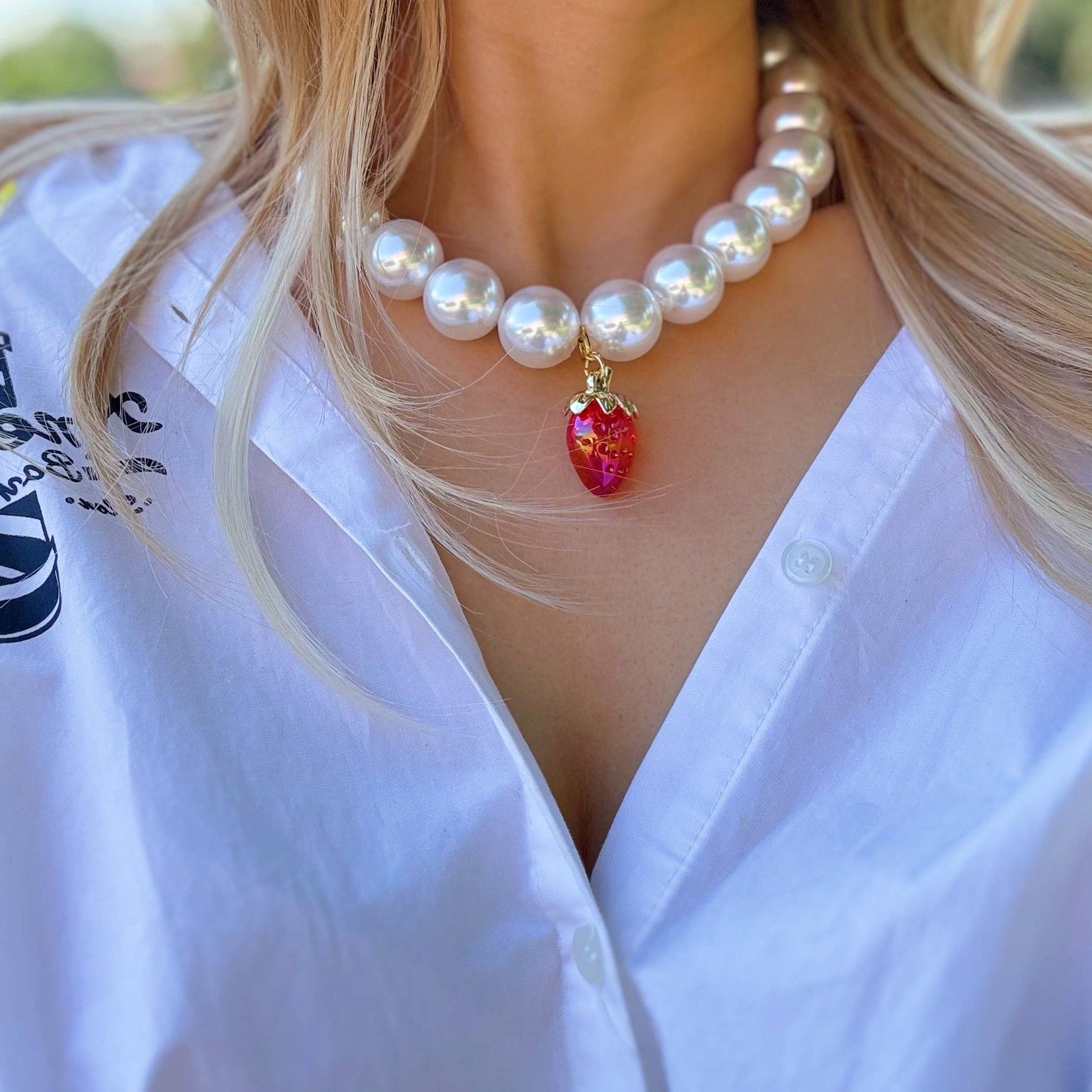 Ellison+Young - Venta al por mayor Collar - Niños - Collar encantador con cuentas de colores y colgantes de frutas4