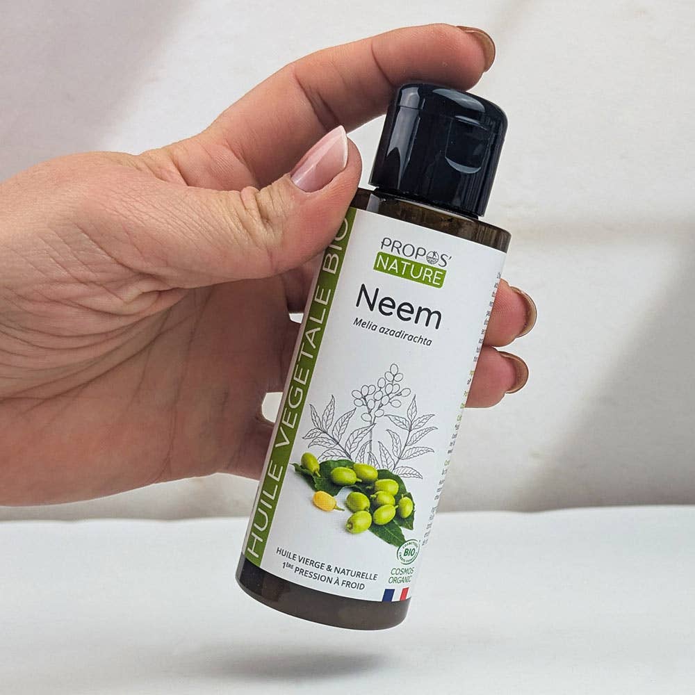 Propos'Nature - Vente Huile essentielle - Huile de Neem Bio 50ml, 100ml, 500ml1