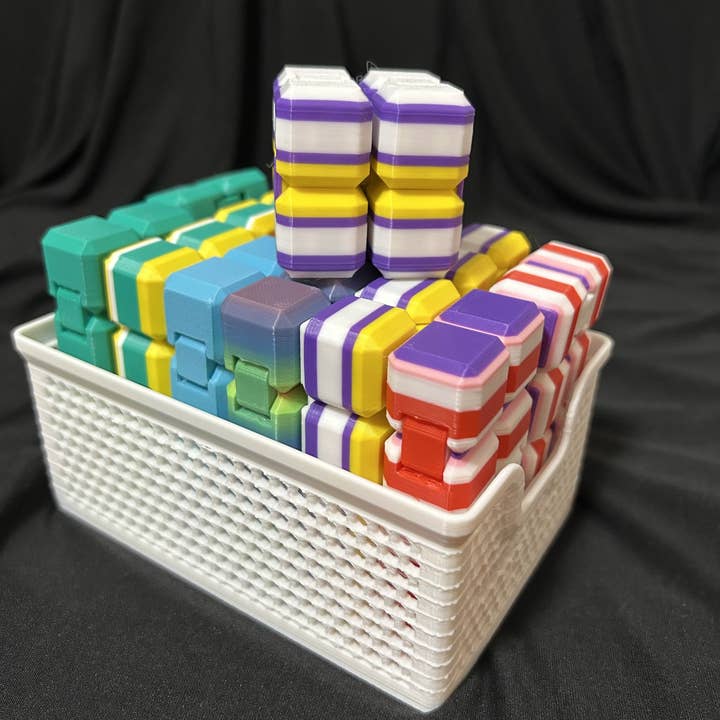 Caps Collections - Vente Fidget/jouet anti-stress – enfant - Cube infini en impression 3D Endless Motion – Le fidget ultime2