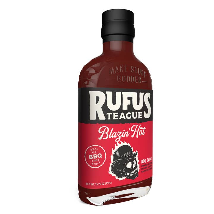 Rufus Teague - Wholesale BBQ Sauce - Blazin' Hot BBQ Sauce1