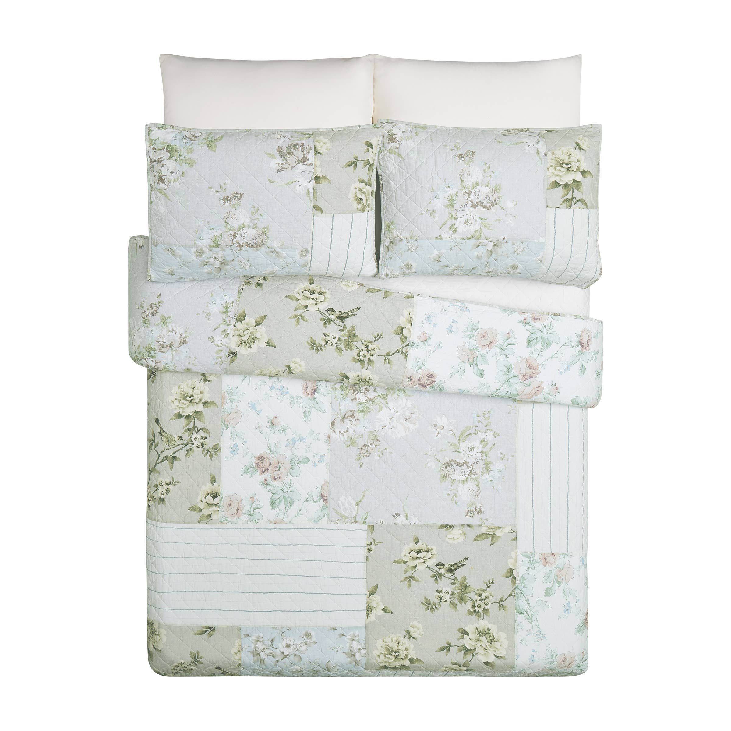 Peking Handicraft - Wholesale Bedding Set - CLAIRE QUILT SET - Modern Heirloom4
