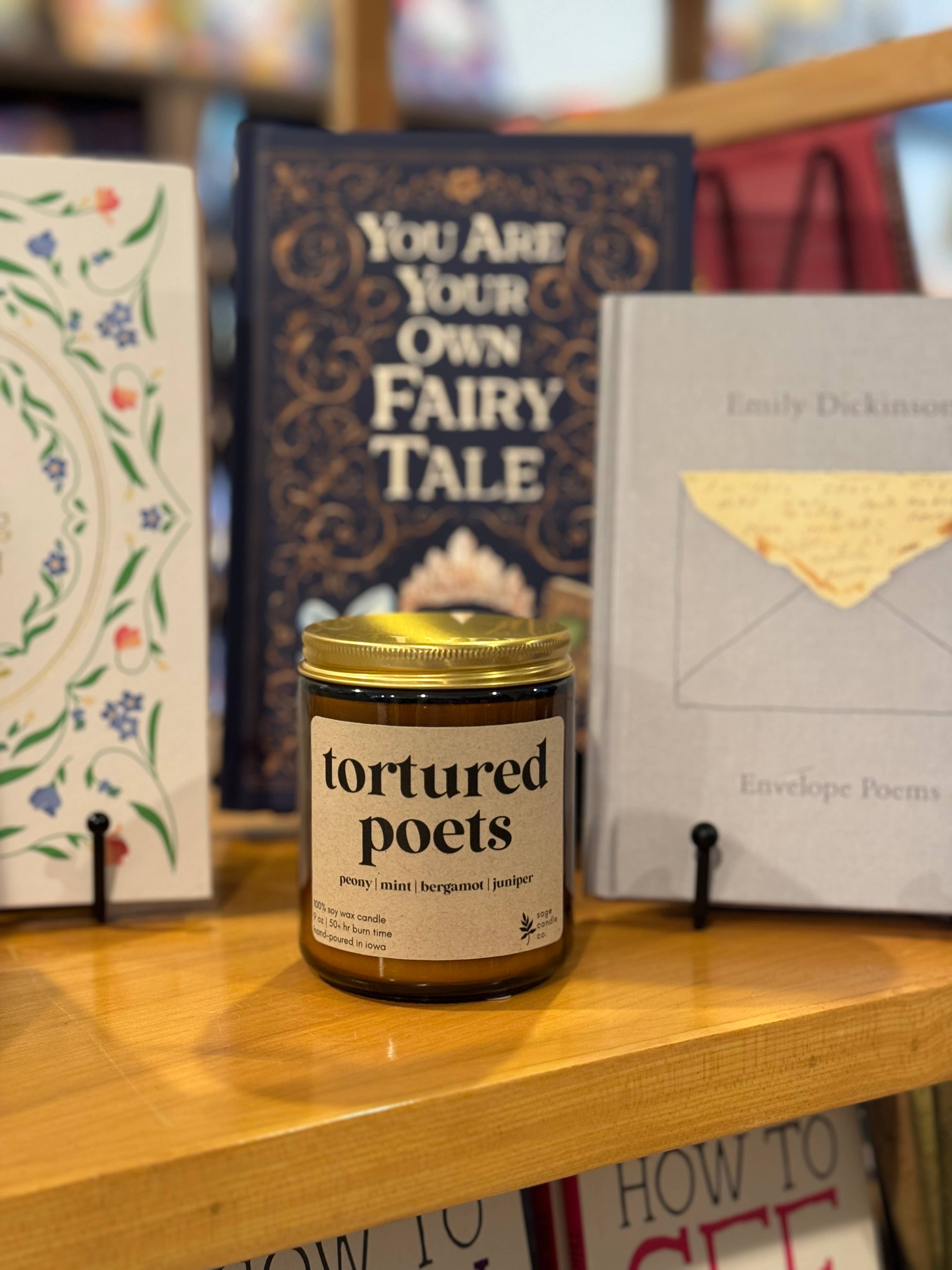 Sage Candle Co. - Wholesale Jar/Filled Candle - Tortured Poets - 100% Soy Wax Candle (Taylor Swift)1