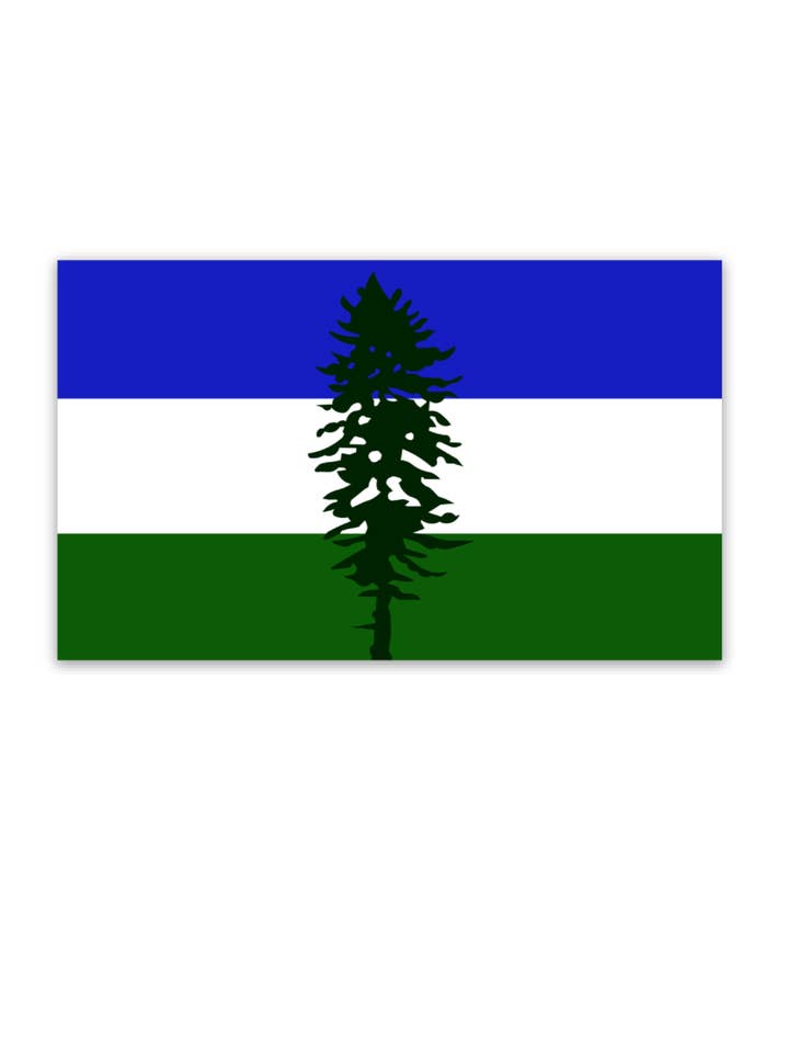 Cascadia Sticker for wholesale by Northwest Vibes Supply Co.