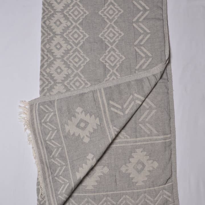 KAFTHAN – wholesale Bath towel – Aztec Cotton Turkish Towel | Beach Towel | Christmas Gift6