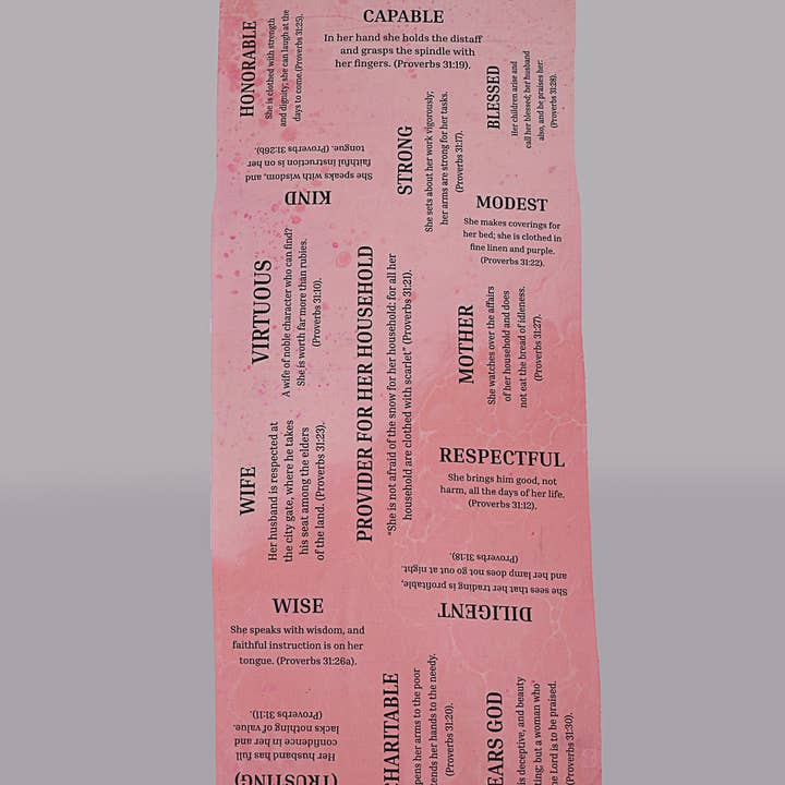 Swanson Christian Products - Wholesale Wrap - Women's - Shawl Fashion Prayer - Virtuous Woman1