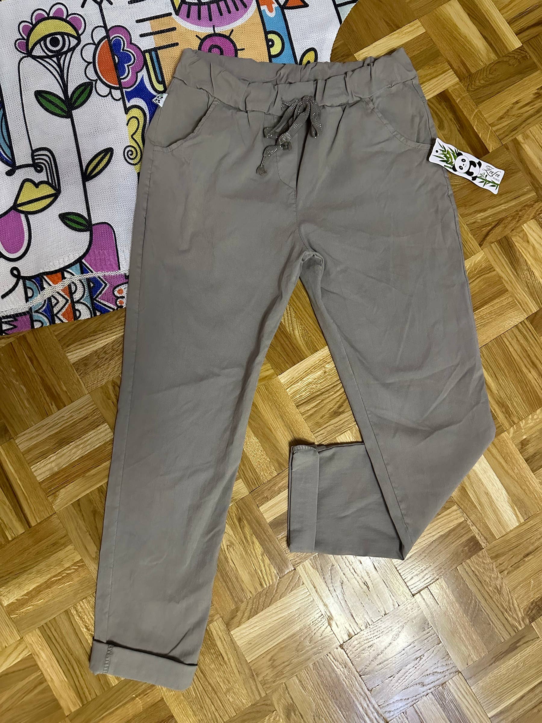 ZAFA PARIS - Wholesale Pants – Women's - 74FB0P002-PLUS size-pantajogg with pouch4