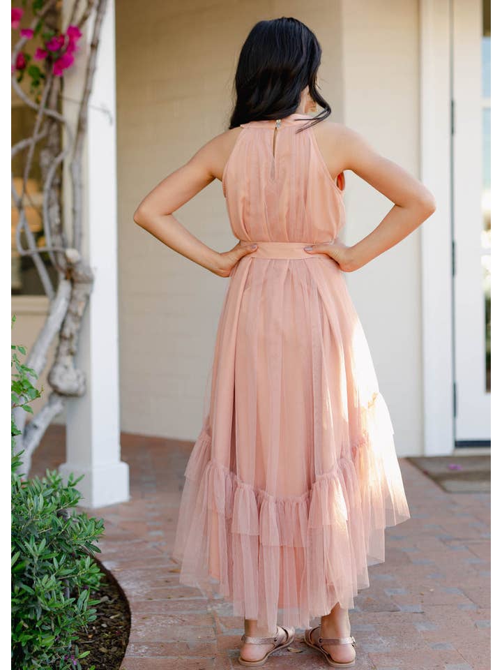 Joyfolie - Wholesale Dress - Kids - Fay Dress in Desert Shell