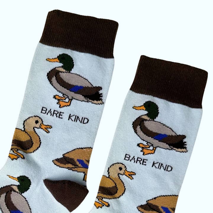 Bare Kind Socks - Wholesale Socks - Unisex - Duck Socks | Bamboo Socks | Blue Socks | Farm Socks2