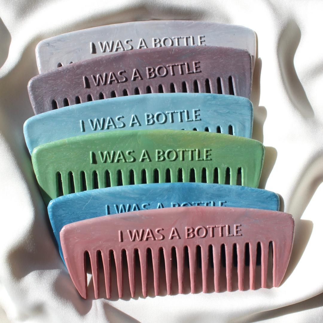 Queen Scrunchie – Großhandel Haarbürste/Kamm – 100% recycelter rosa Haarkamm5