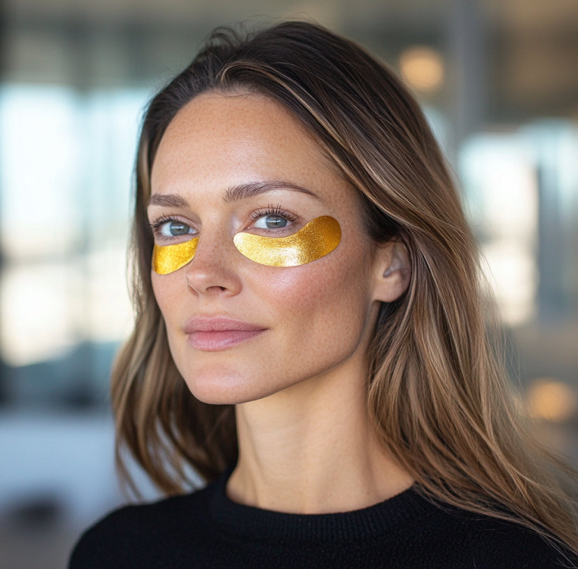 Lux Glow - Wholesale Eye Treatment Mask - Gold Eye Masks Bulk Order 1000 Individual Eye Masks2