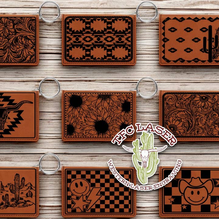 TFC Laser - Wholesale Wallet - Unisex - Western Keychain Wallets1