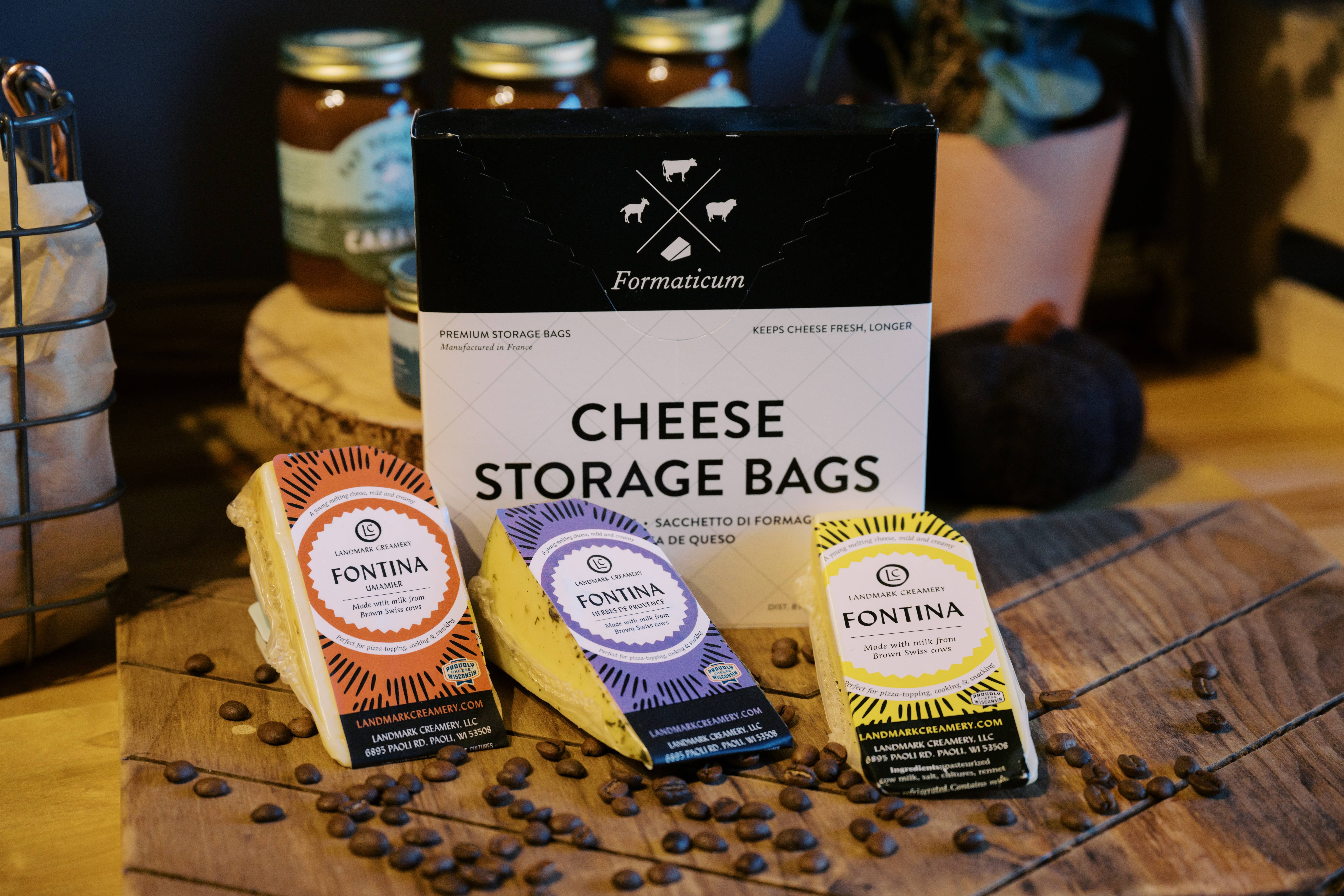 Landmark Creamery, LLC - Wholesale Cheese - Fontina Miso-Mushroom Cheese (1/2 lb precuts)3