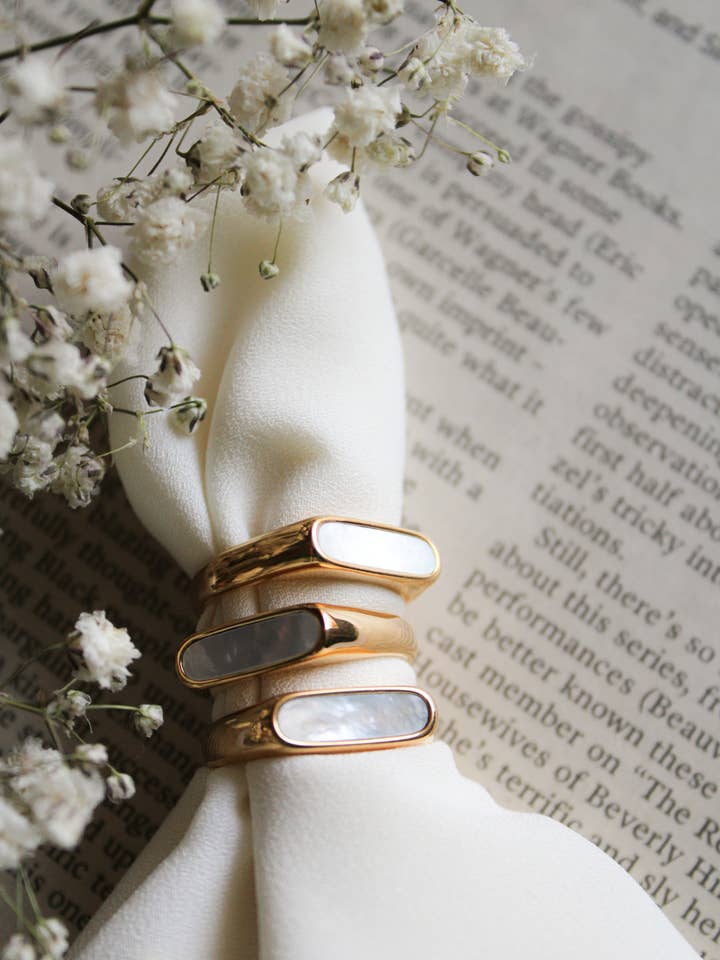 Aaliyah Ring für den Großhandel von 24th & Gold