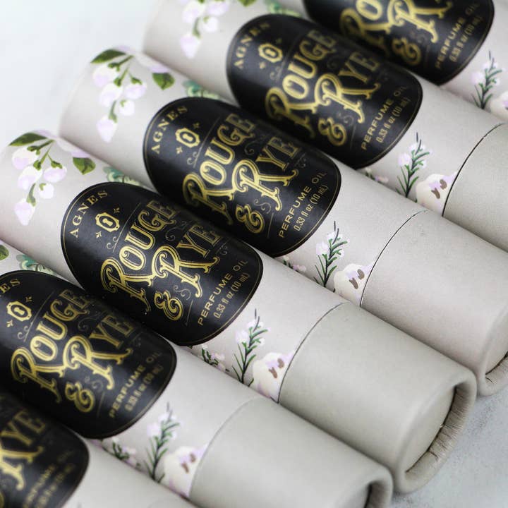 Rouge & Rye - Wholesale Roll-On Fragrance - Agnes Perfume Oil • London Fog with Lavender4