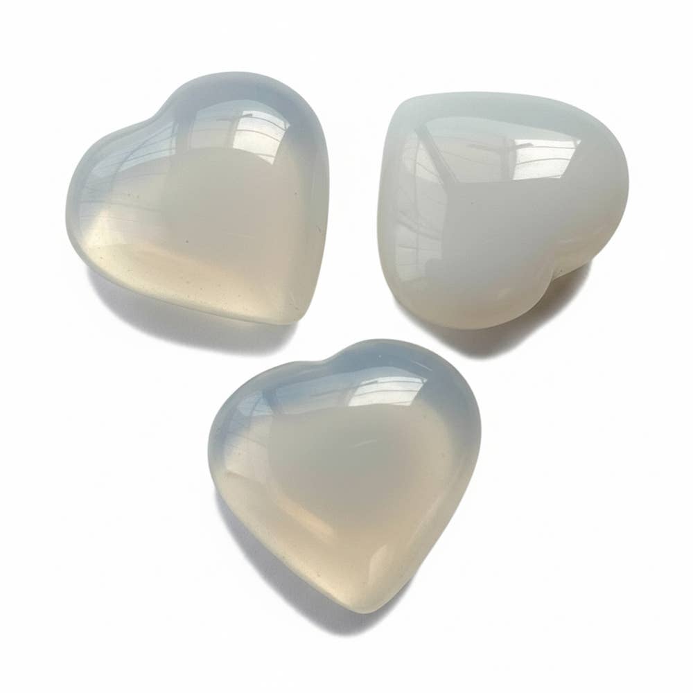 VIE – Großhandel Spiritueller Stein/Kristall – Kleines Kristallherz, 3 cm29