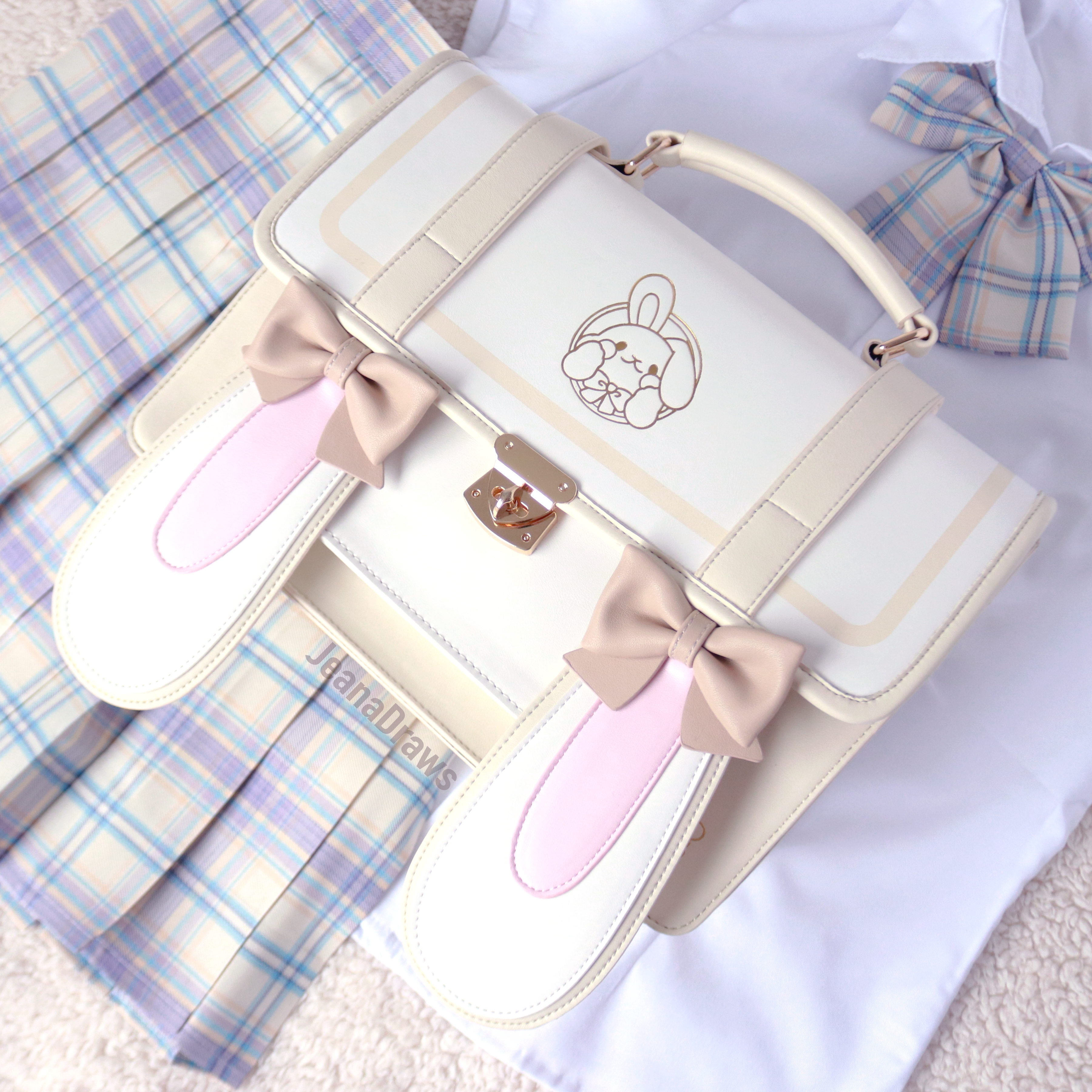 JeanaDraws - Wholesale Backpack - Women's - Bunny Ear Bag8