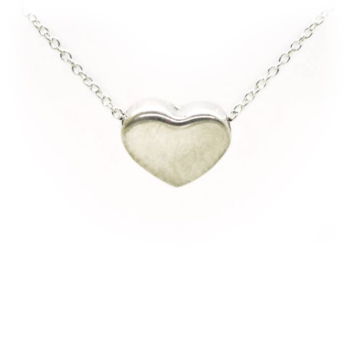Colección Have a Heart - Collar con Corazón 3D para venta al por mayor de Plata