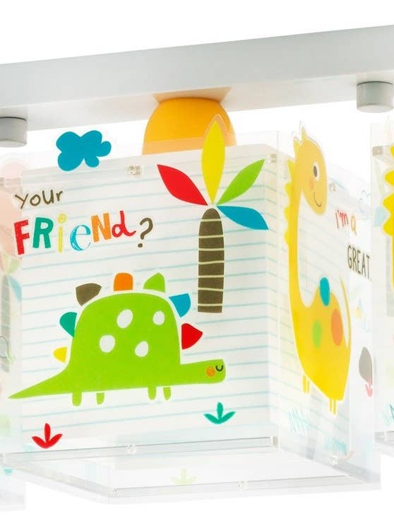 Dinos barns 3-ljus taklampa för wholesale av Dalber