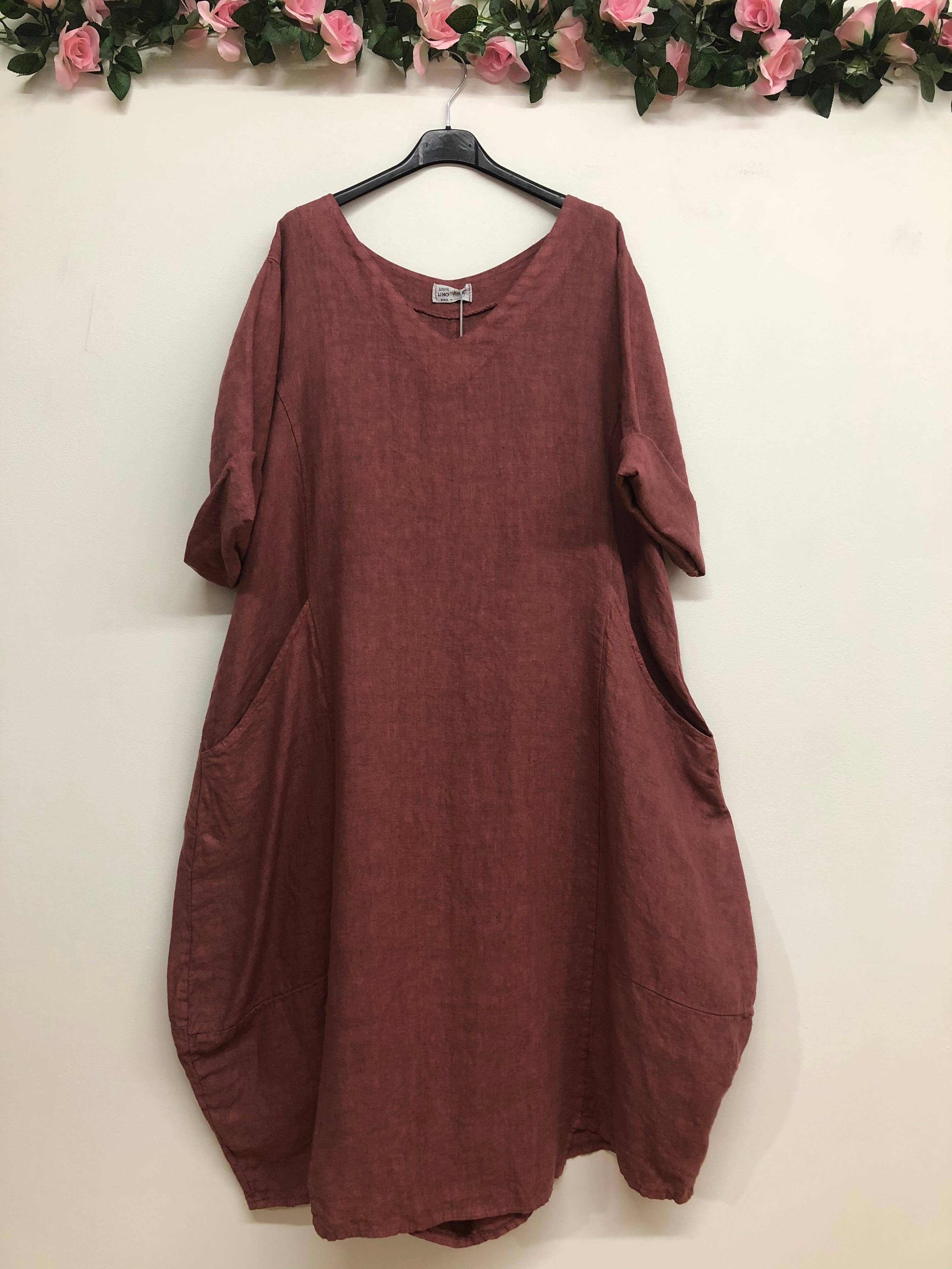 LINEN & COTTON HOUSE – wholesale Dress – Women's – 277 DRESS IN LINEN SPRING SUMMER CLOTHING22