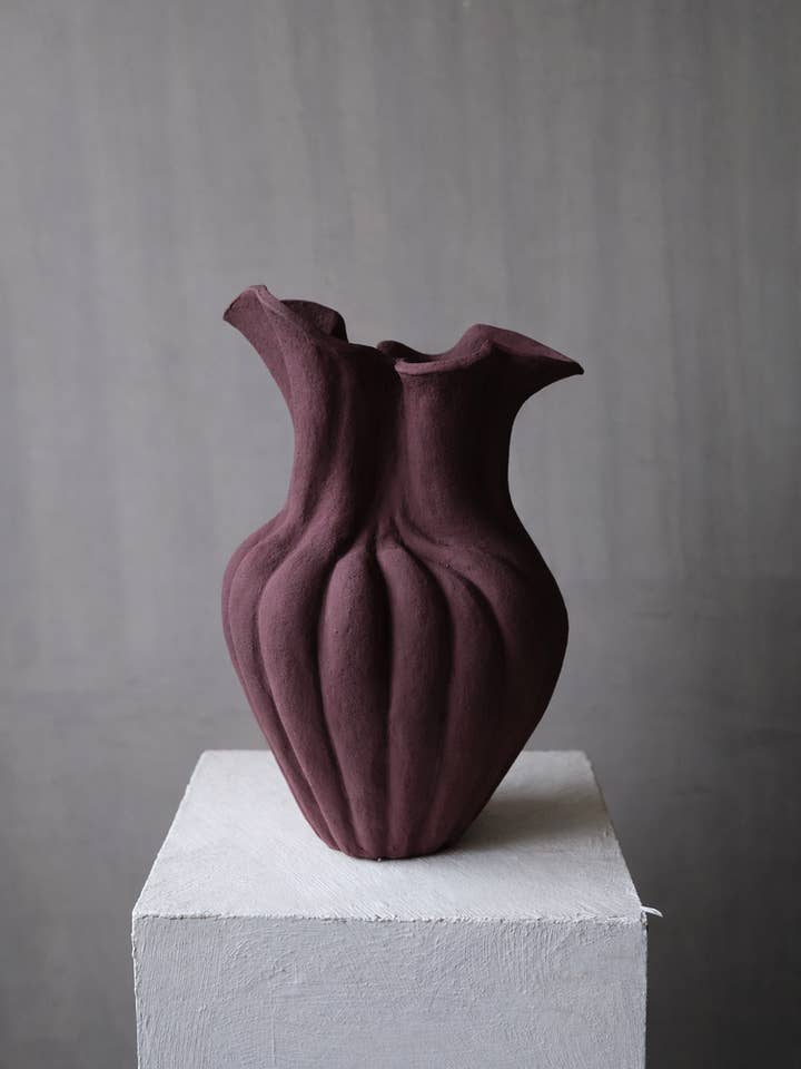 Penida Vessel Mulberry for wholesale by Twenty Third by Deanne