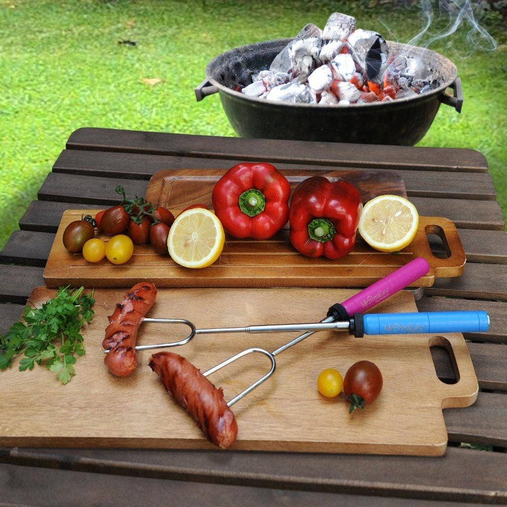 VIGOR - Wholesale Outdoor Grill Tools - Marshmallow Roasting Sticks Smores Kit for Fire Pit Long2