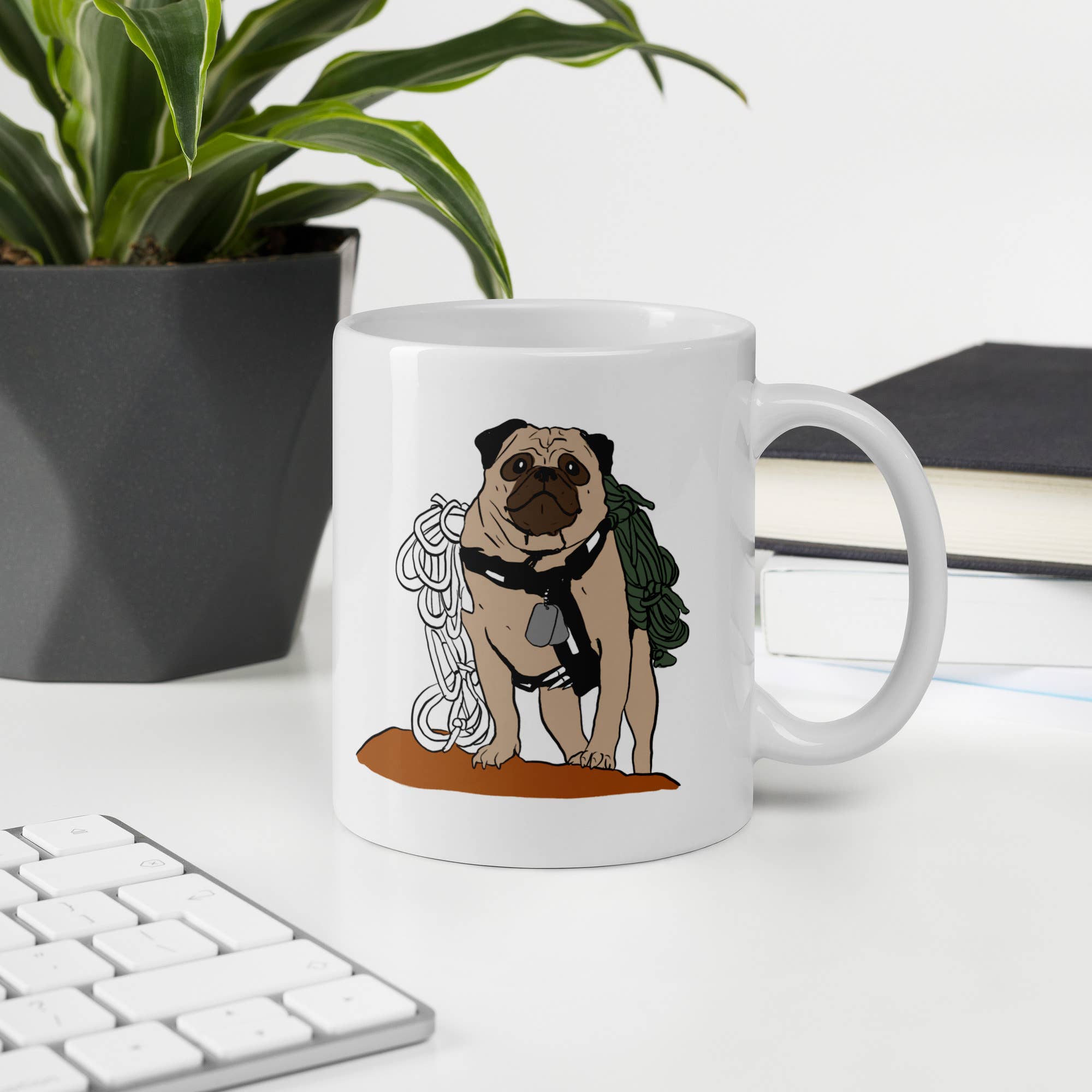 Club No-Kill 2027 Coffee Mugs - Wholesale Coffee Mug - Vinny the Pug Coffee Mugs