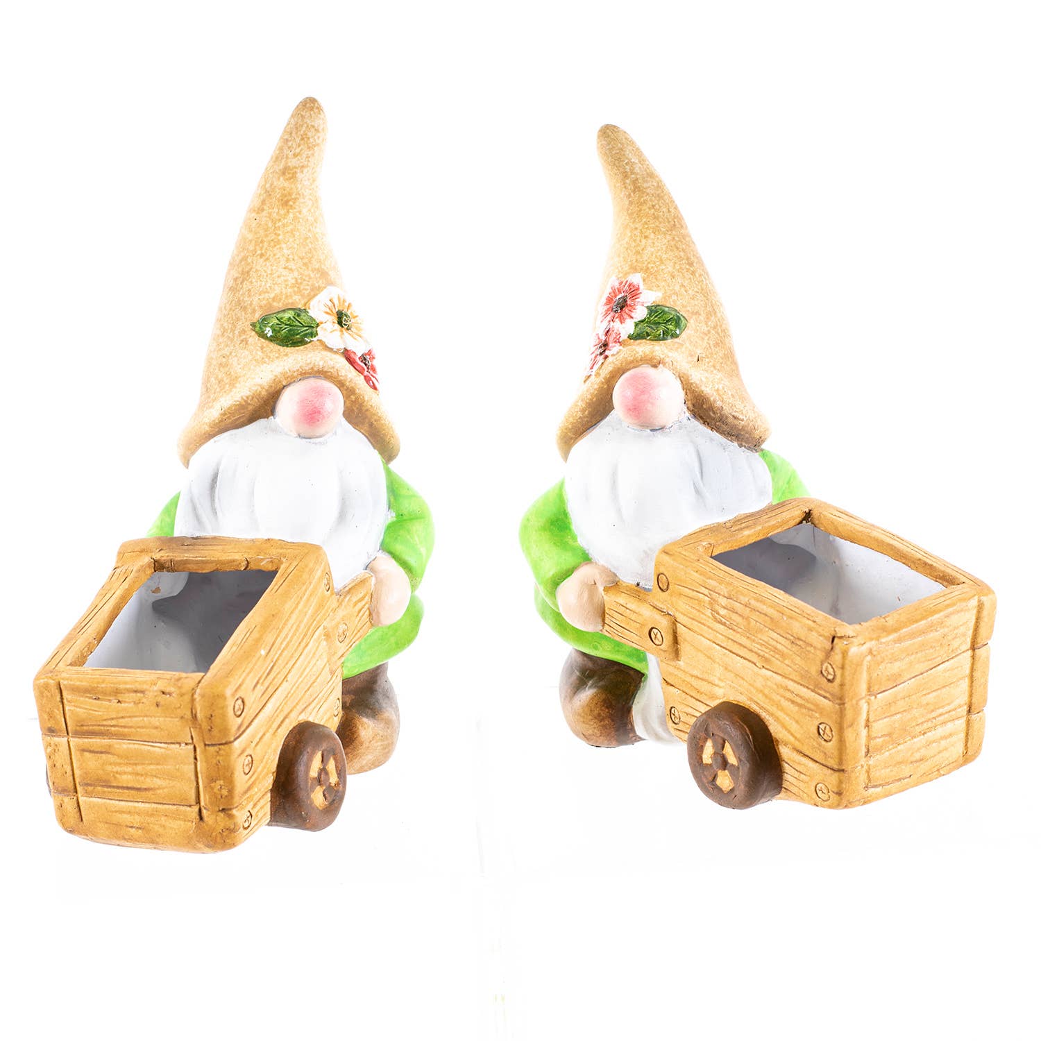 Oak Street Wholesale - Wholesale Garden Gnome - Naldo The Gnome Planter (2)0