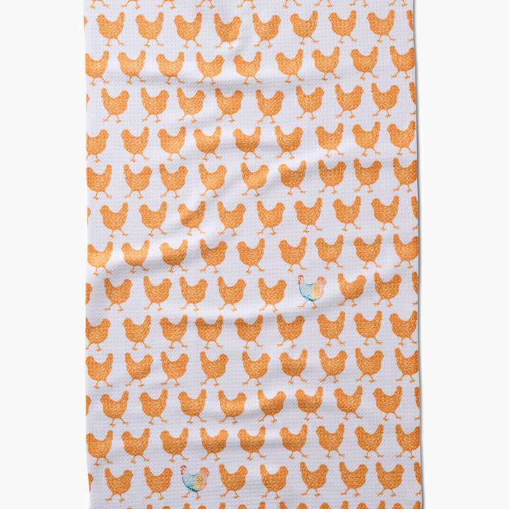 Geometry - Wholesale Tea Towel - Fun Spring Chicks Tea Towel