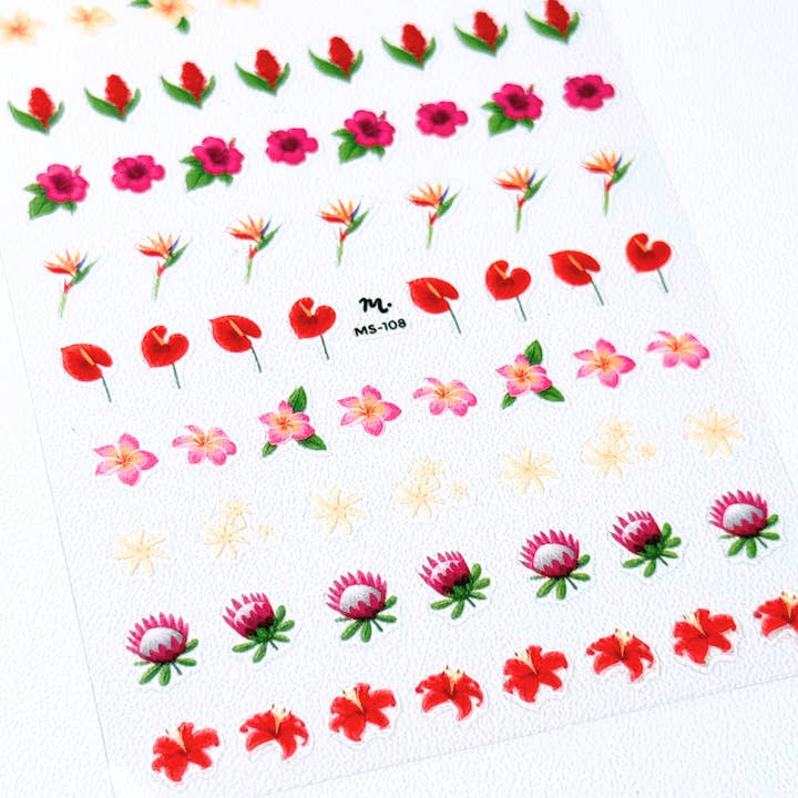 Maniology - Wholesale Nail art/decal - Tropic Crush (MS-108) - Nail Art Sticker5