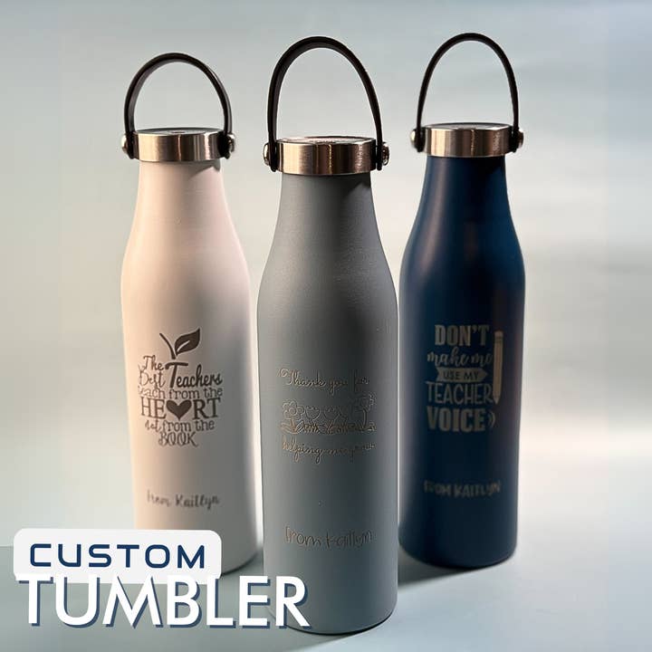 Borraccia Incisa con Logo Aziendale Personalizzata Tumbler Isolato (Copia) per la vendita all'ingrosso da parte di LAMOSE