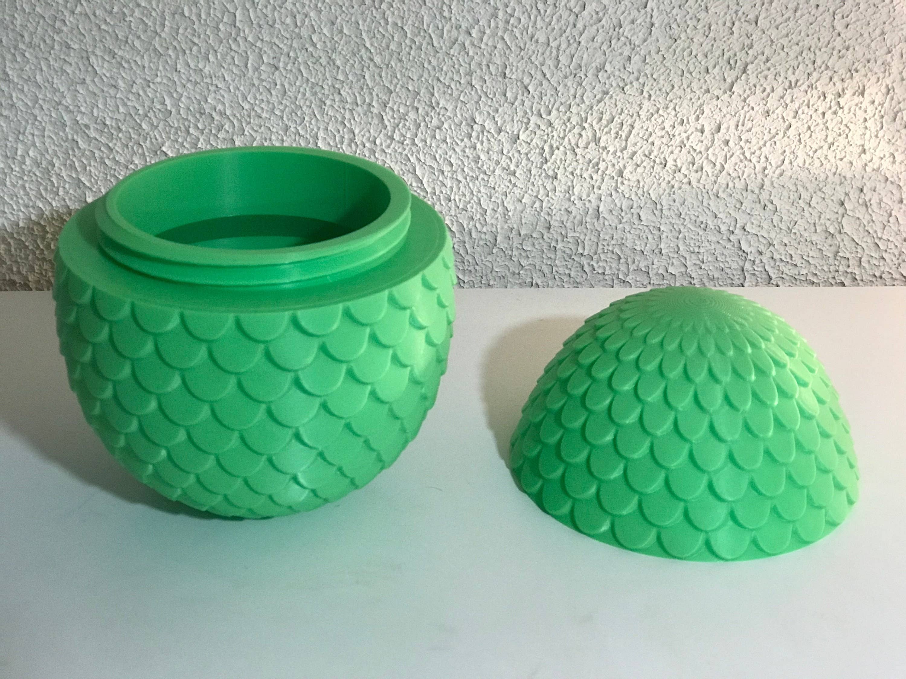 Charles Prints - Wholesale Decorative Tabletop Object - Dragon Egg / Container / Storage / 3D Printed1