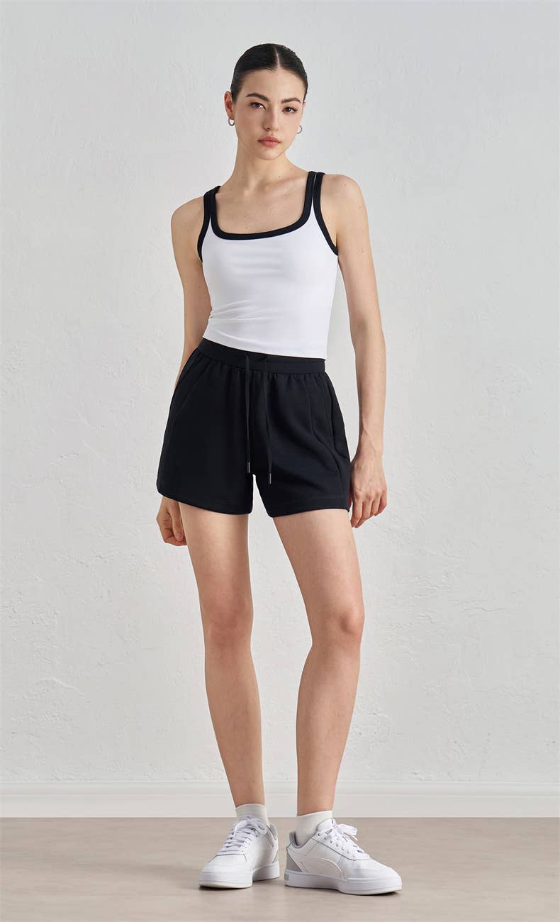 91thelabel – wholesale Athletic top – Women′s – Megan Color Contrast Tank Active Top9