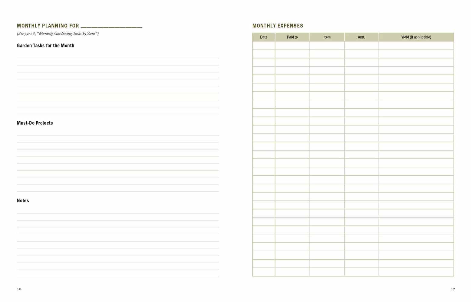 Harvest House Publishers Gift & Specialty Books - Wholesale Planner - The Family Garden Planner3