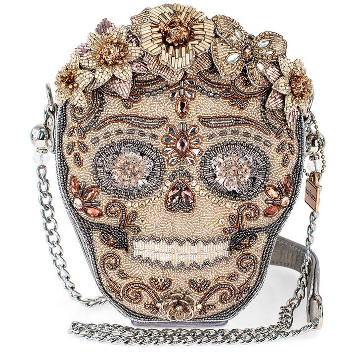 Mary Frances Accessories - Wholesale Crossbodytas - Dames - Stralende Schedel Kralen Suikerschedel Schoudertas