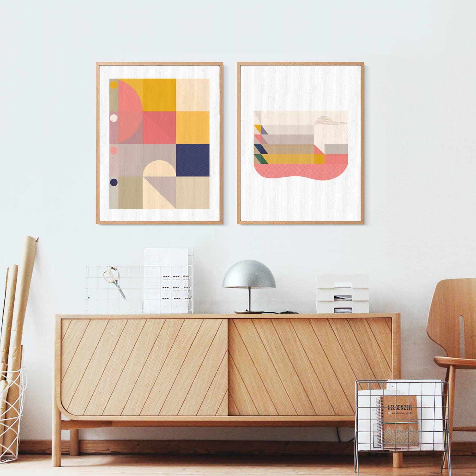Marcela Homrich - Wholesale Art Print - Bauhaus n.40 inspired Art Prints - Set of 21