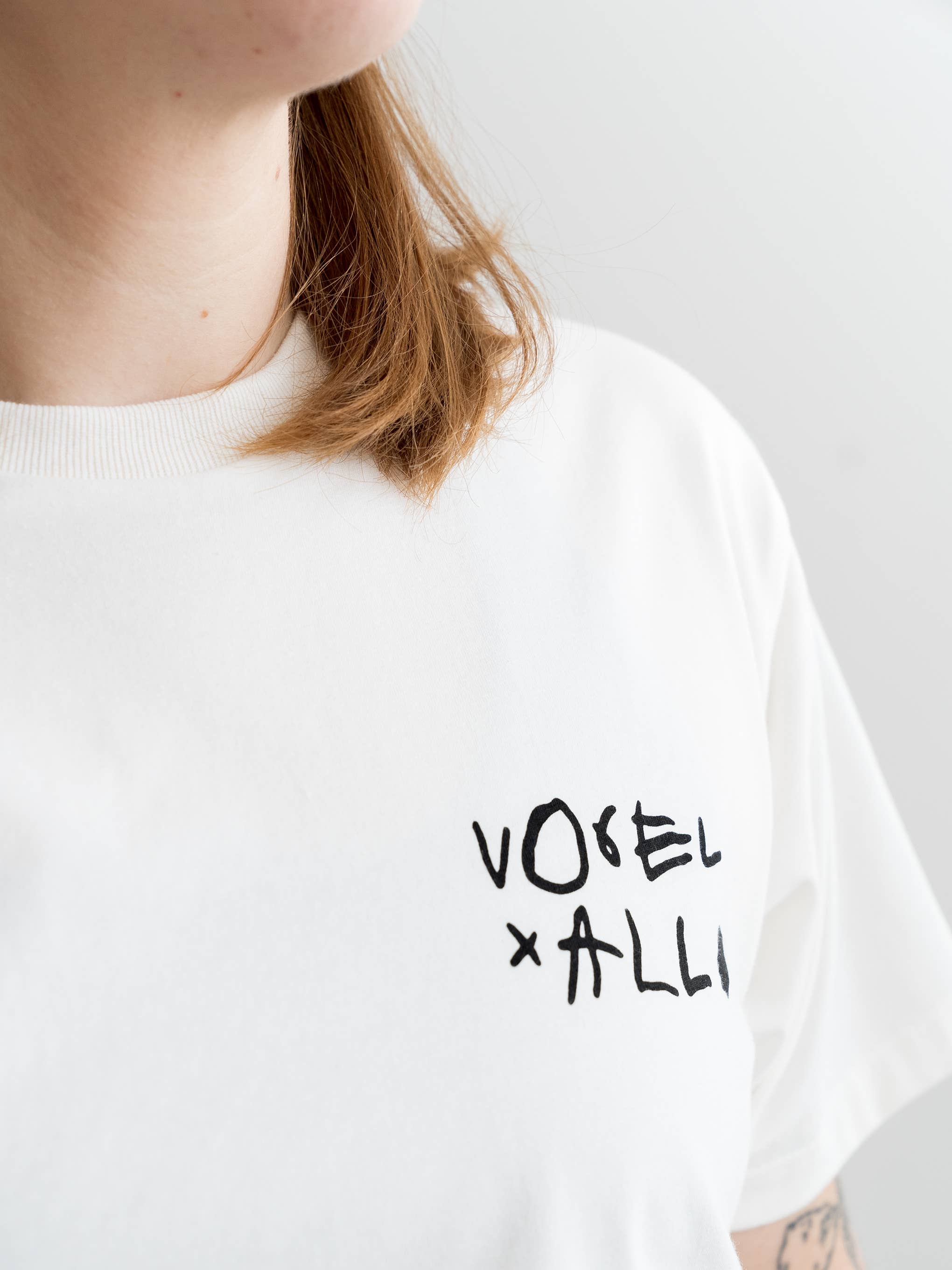 All Skinwear - Wholesale T-shirt met print - Uniseks - Vogel x All boxy t-shirt van katoen2