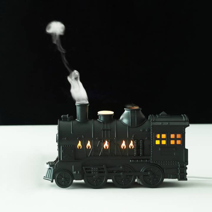 The Diabolical Gift People - Novelty Gifts, Christmas Gifts - Wholesale Electronic diffuser - Steam Train Electronic Diffuser - UK Plug -10ml Oil Included2