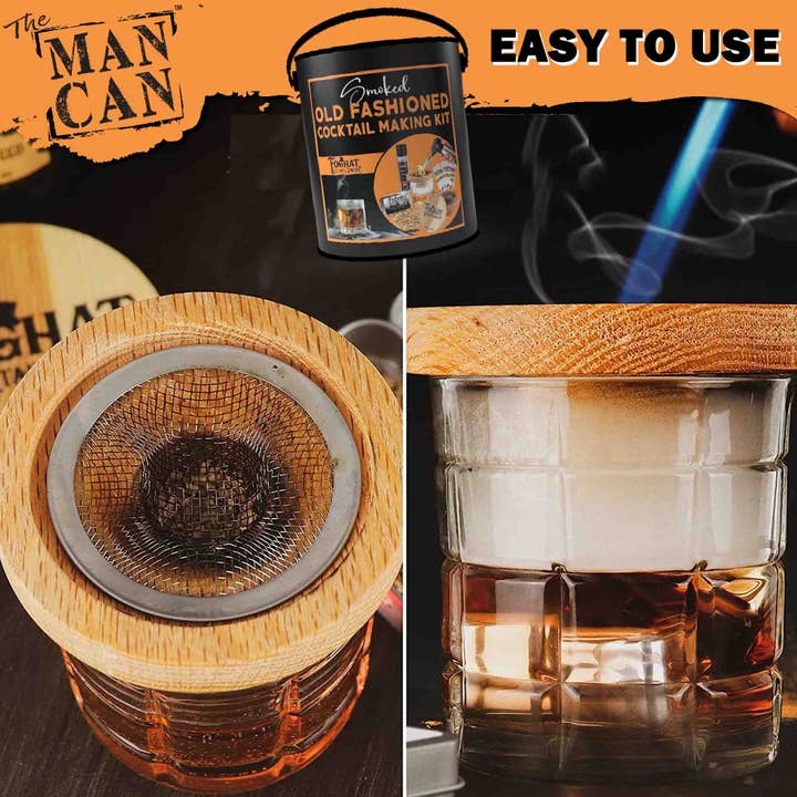 ThousandOaksBarrelCo. - Wholesale DIY Drink Kit - Smoked Old Fashioned Cocktail Making Kit | Cocktail Smoker