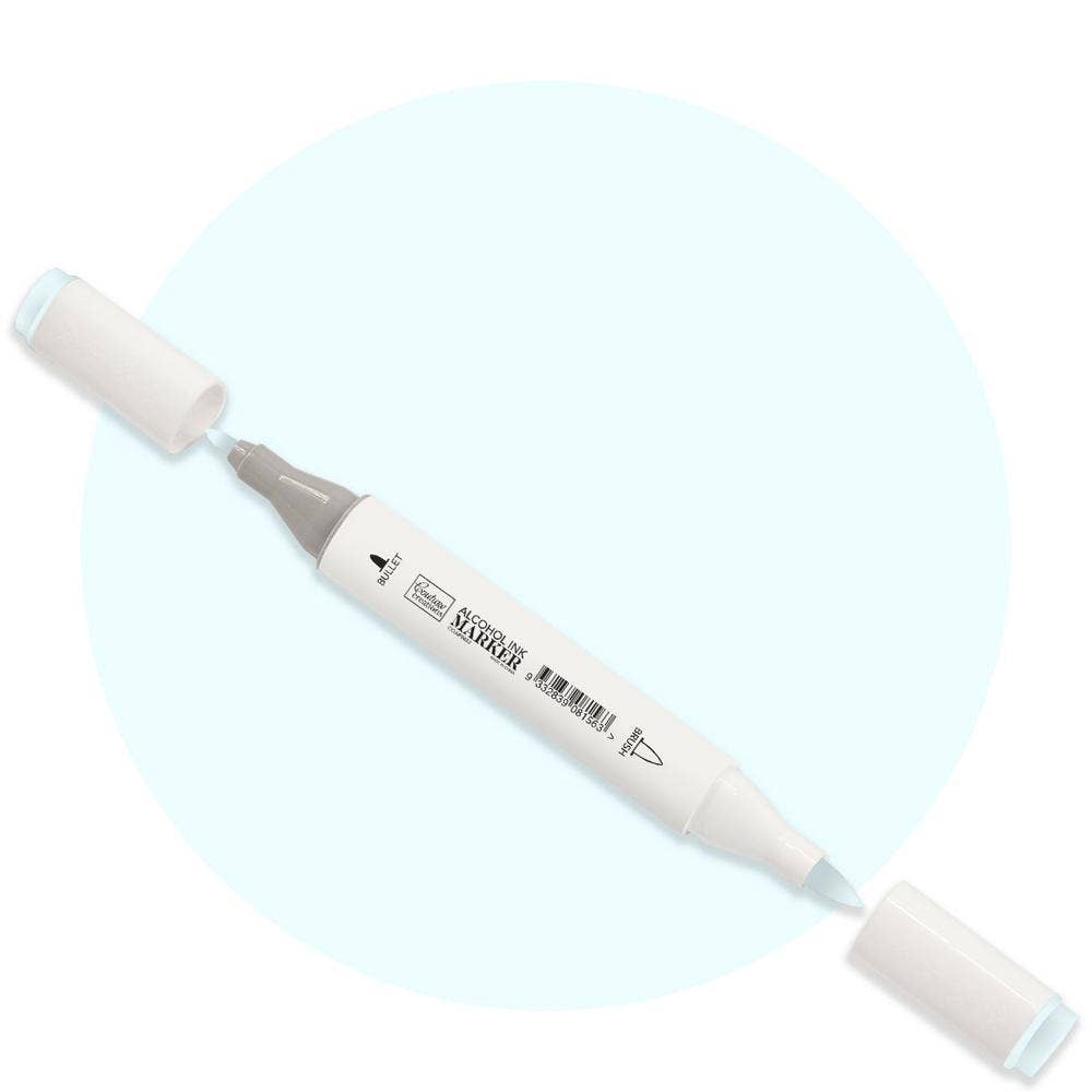 Ecstasy Crafts Distributing - Wholesale Marker - Twin Tip Alcohol Ink Marker - Greens & Blues15