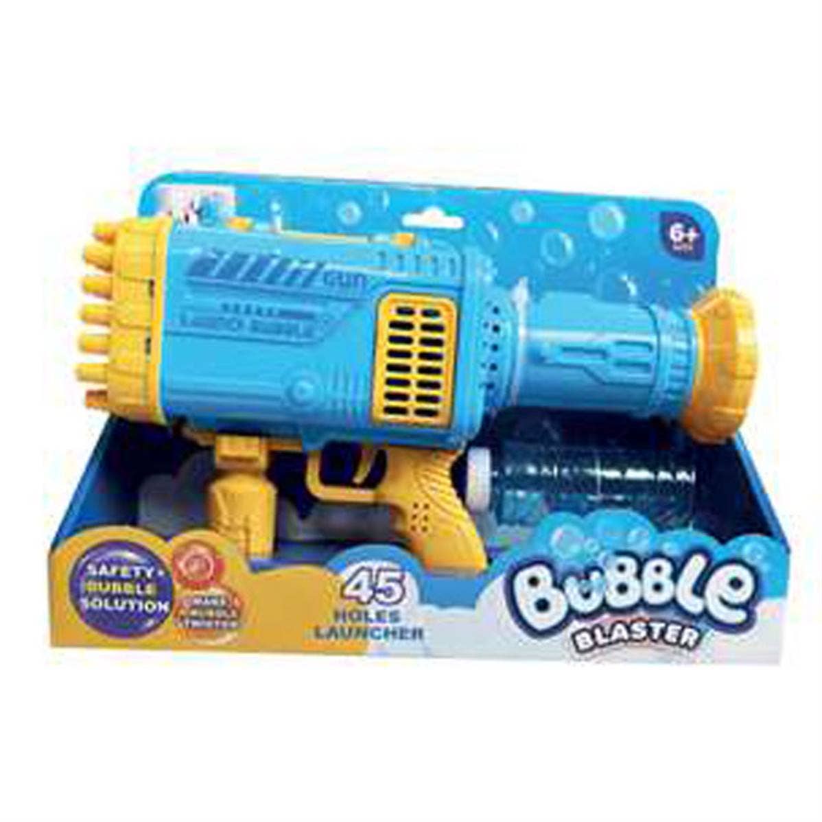 TSJJ - Vente Jouet classique – enfant - Pistolet Bulles Auto. 45 Canons0