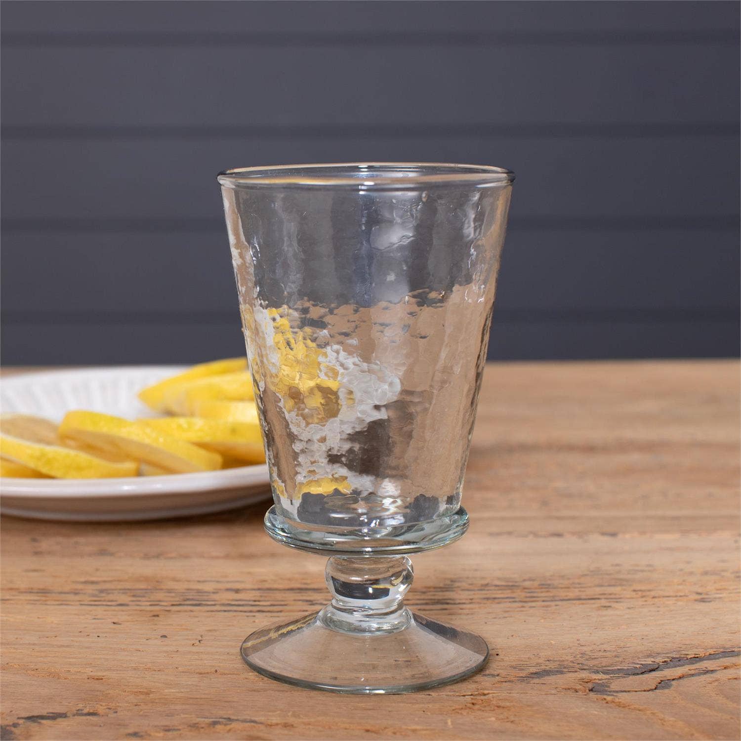 Audrey's Home & Gift – wholesale Dricksglas och koppar – Hamrad Glasbägare (Förp/06)0