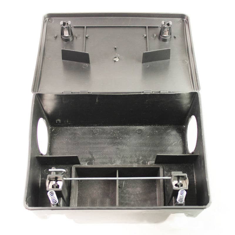 Black Station d'appât pour rongeurs en plastique, réutilisable, noire, grande, à l'épreuve des manipulations, pièges à souris et station d'appât pour rats en extérieur. for wholesale on Faire2