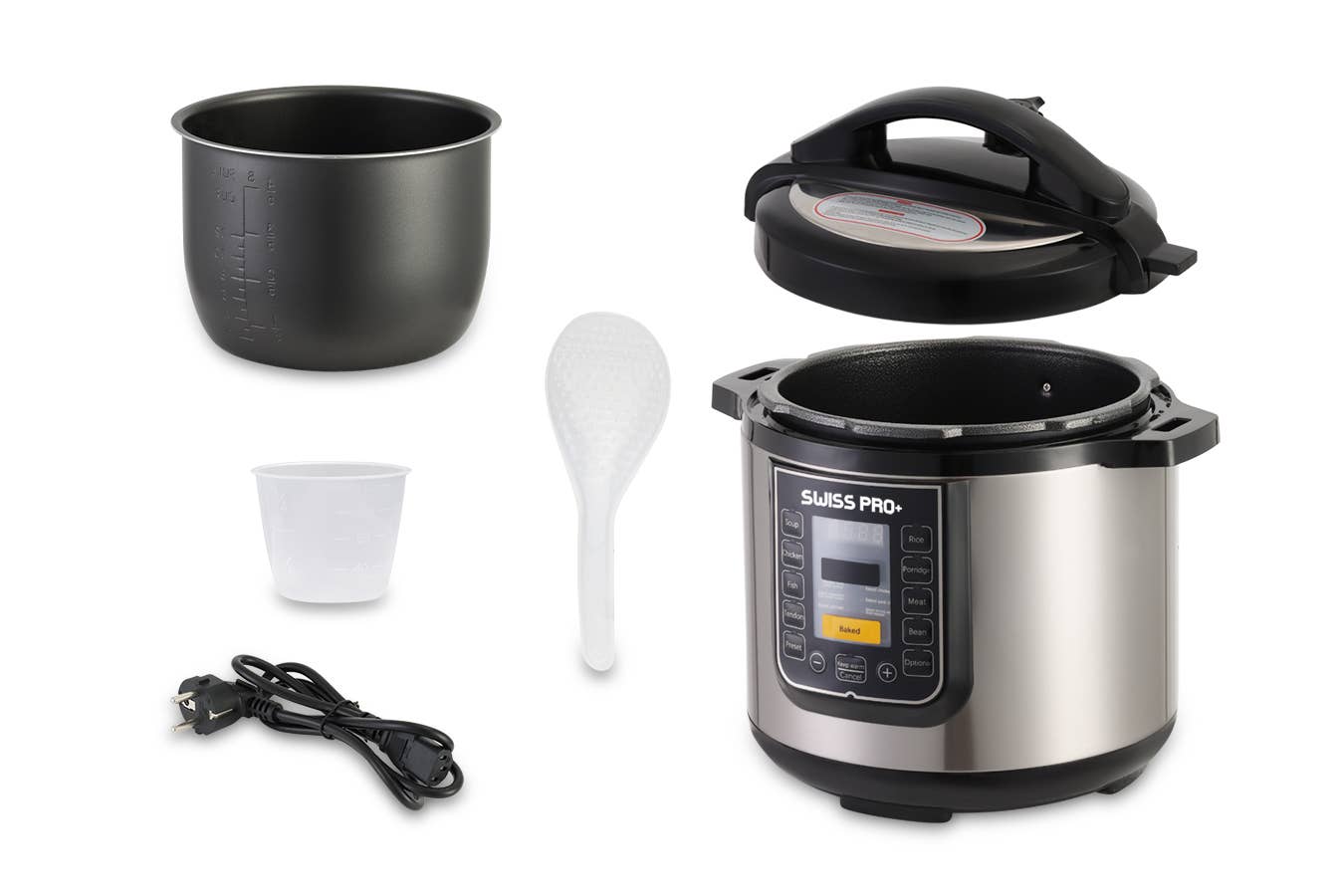 Swiss Pro+ – wholesale Kitchen appliance – Electric Pressure Cooker 1000W 6L6