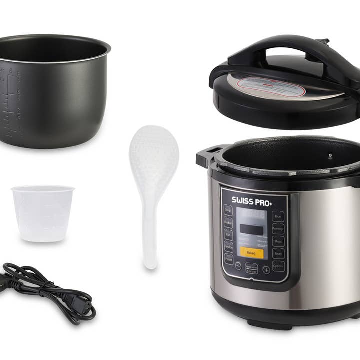 Swiss Pro+ – wholesale Kitchen appliance – Electric Pressure Cooker 1000W 6L6