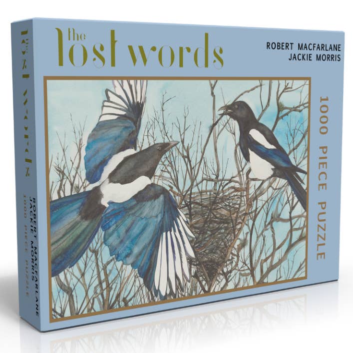 The Lost Words Magpies 1000 Piece Jigsaw Puzzle for wholesale by All Jigsaw Puzzles