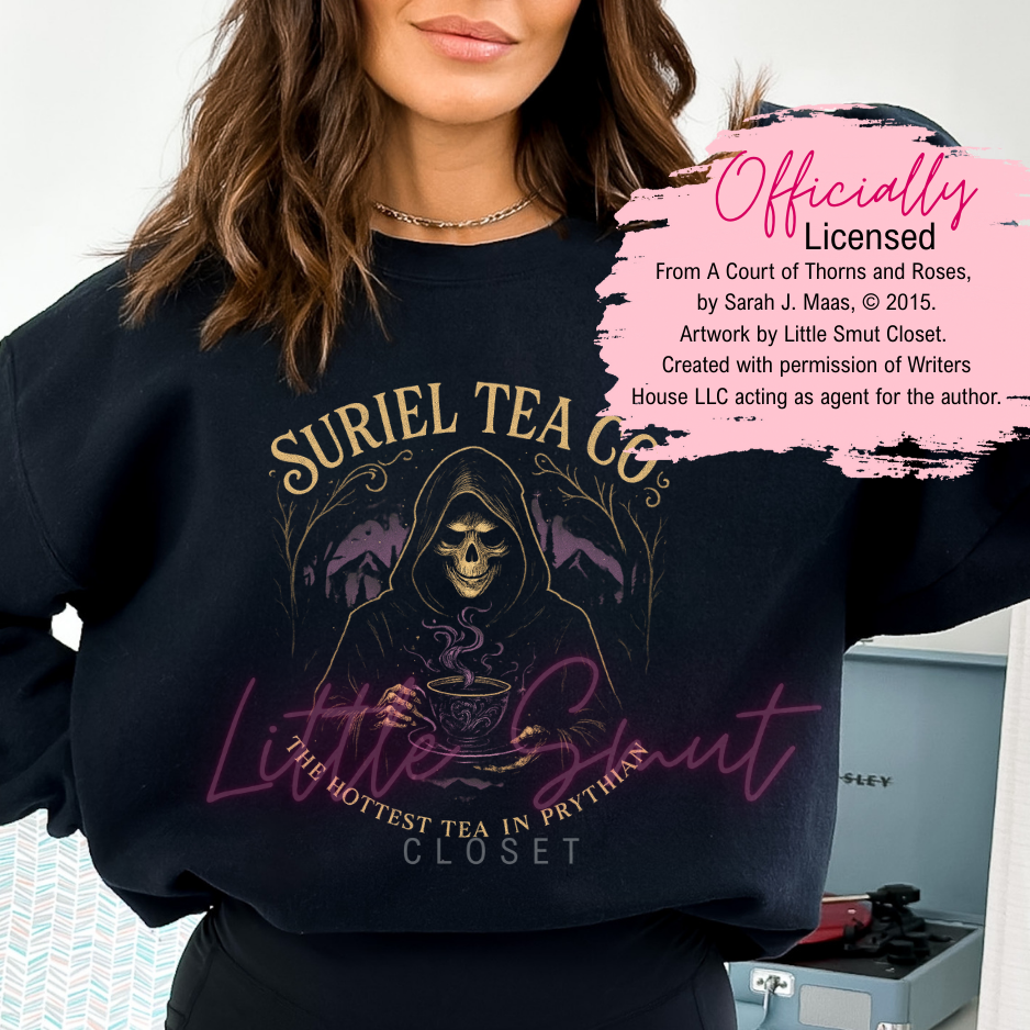Little Smut Closet - Wholesale Graphic Sweatshirt - Women's - Official Suriel Tea Co. Sweatshirt1