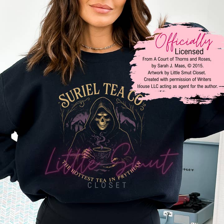 Little Smut Closet - Wholesale Graphic Sweatshirt - Women's - Official Suriel Tea Co. Sweatshirt1