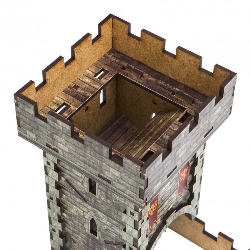 Cardshouse - Wholesale Dice - Color Medieval Dice Tower2