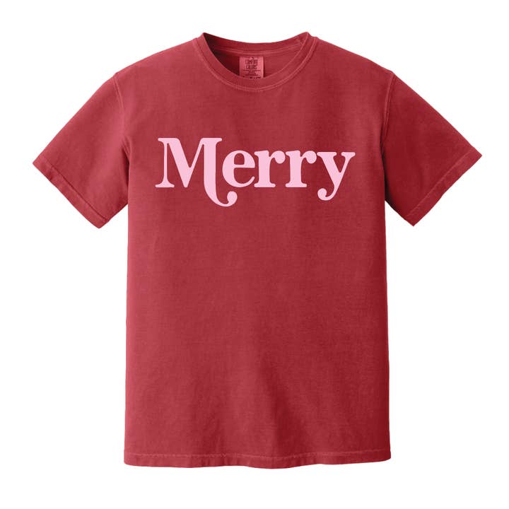 Merry T-Shirt for wholesale by The Chester Drawer