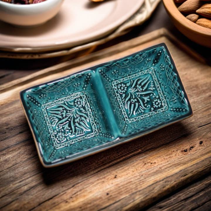 Double-Section Dish for wholesale by LIGHTS N GIFTS INC